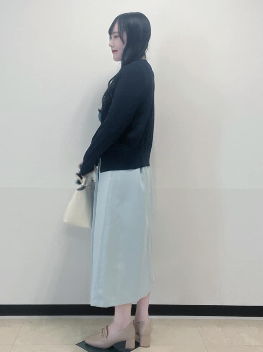 Hitomiさんの「index｜シアーラウンドネックカットソー【洗濯機洗い可】」を使ったコーディネート