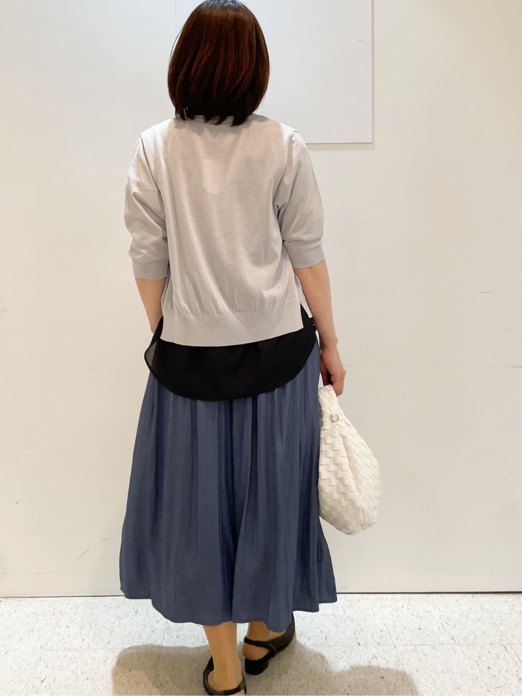 めいさんの「Reflect｜【選べる5色◎／マシンウォッシュ可】シャーリングデザインブラウス」を使ったコーディネート