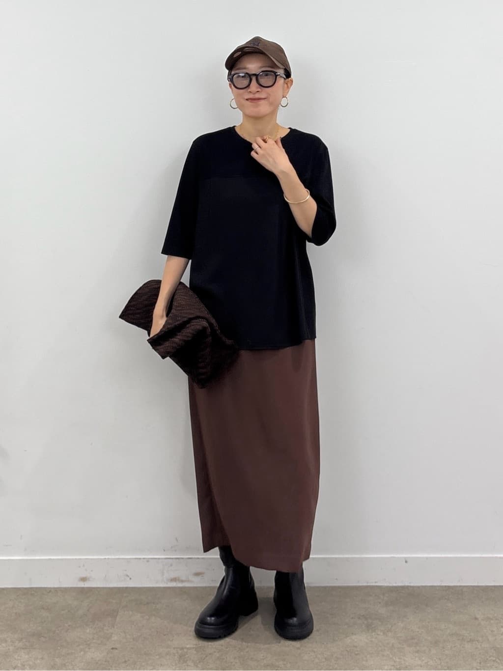 kotakiさんの「INDIVI｜【セットアップ可能】ビスチェレイヤード風トップス」を使ったコーディネート