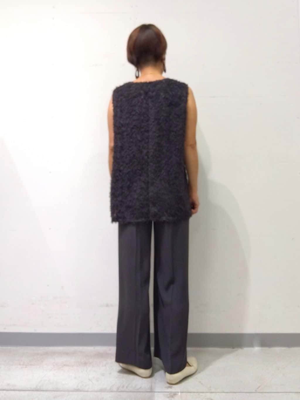 Kさんの「INDIVI｜【着心地◎！】タックワイドパンツ」を使ったコーディネート