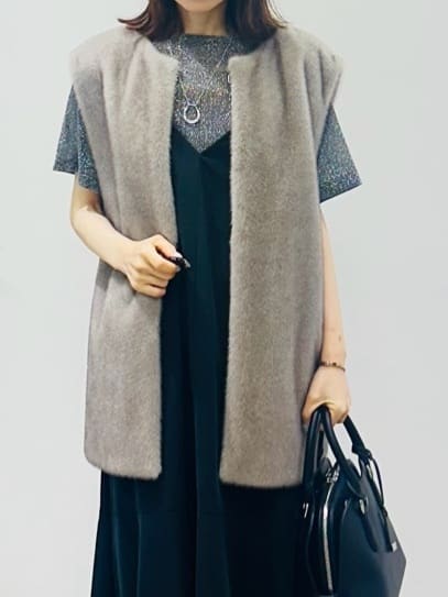Miwaさんの「UNTITLED｜【洗える】ラメシアーTシャツ」を使ったコーディネート