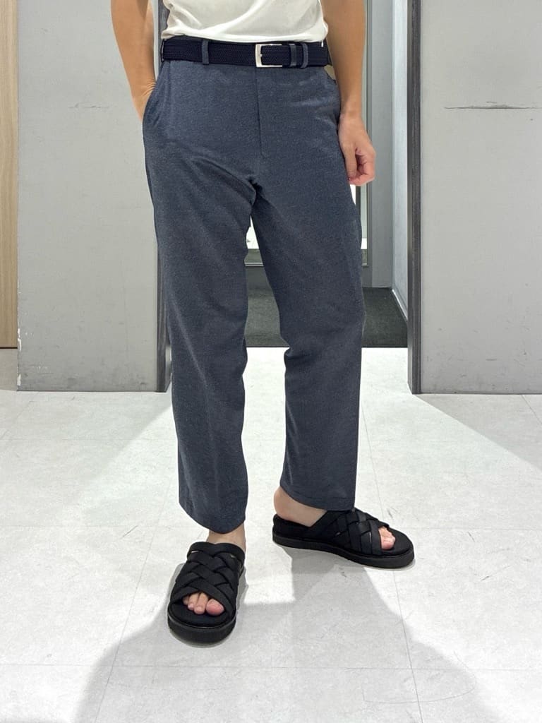 わいずみさんの「TAKEO KIKUCHI｜【COOL CITY WEAR】DotAir（R）サッカー シャツ」を使ったコーディネート