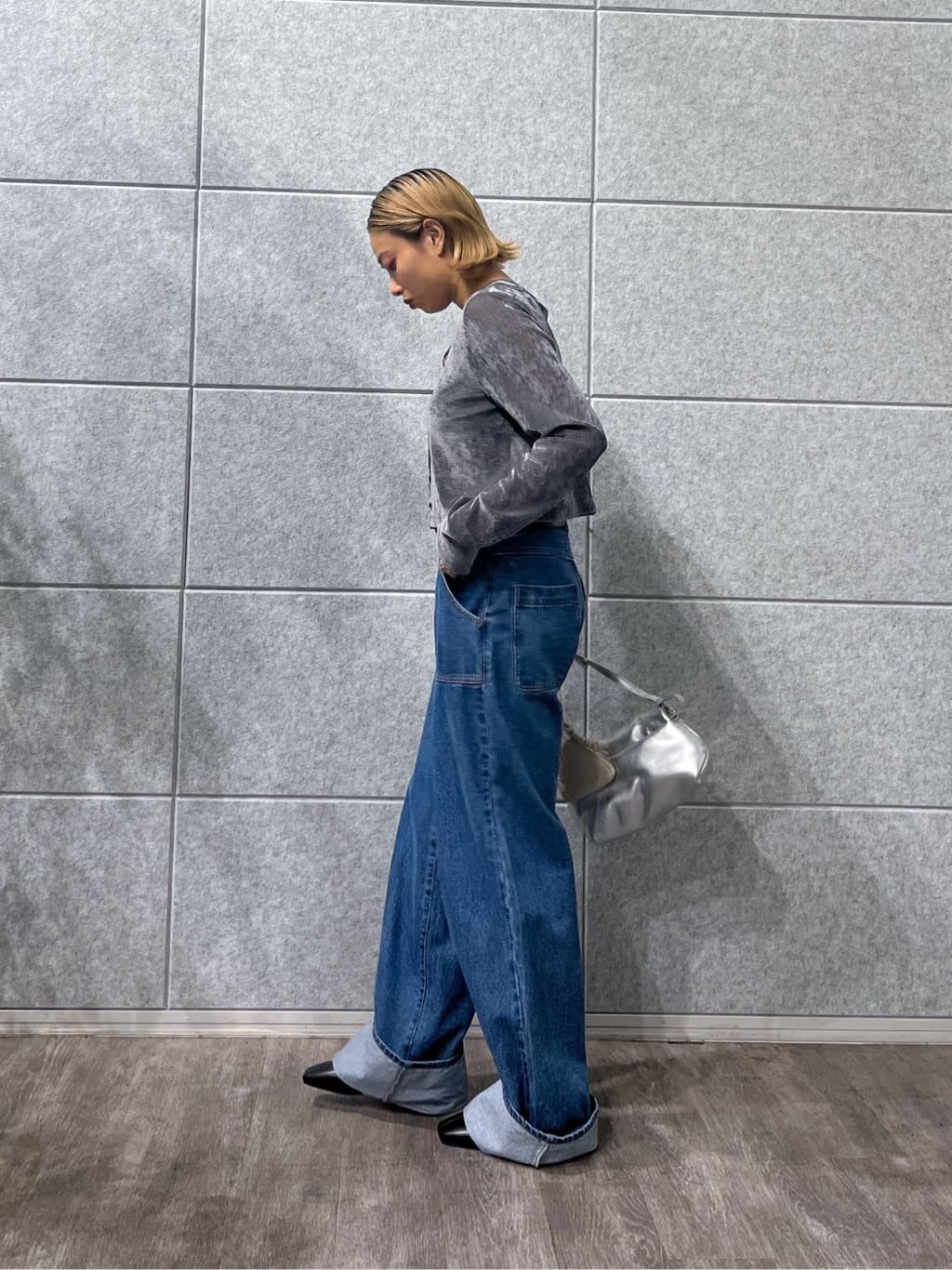 Harukaさんの「INDIVI｜ロールアップデニム」を使ったコーディネート