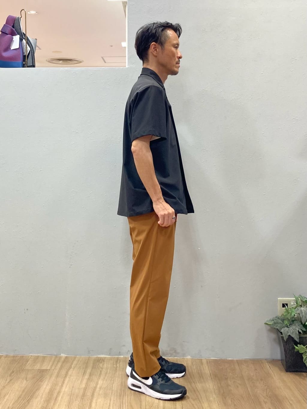 シュンさんの「TAKEO KIKUCHI｜【COOL CITY WEAR】エアートール オープンカラーシャツ /接触冷感・通気性」を使ったコーディネート