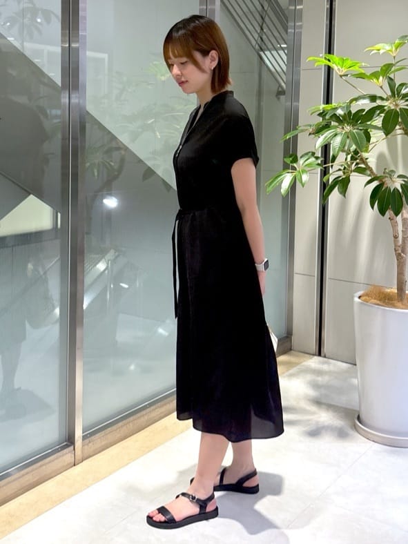 yukaさんの「UNTITLED｜【UV/はっ水】リラククールワンピース」を使ったコーディネート