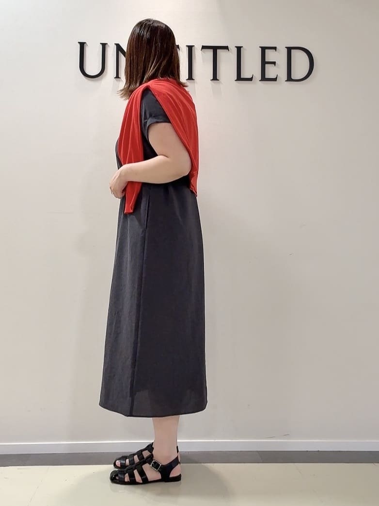YUIさんの「UNTITLED｜【UV/はっ水】リラククールワンピース」を使ったコーディネート