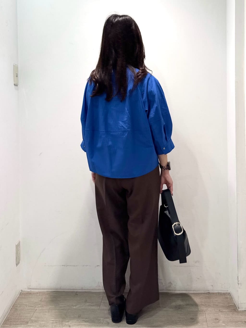 yuicciさんの「OPAQUE.CLIP｜切替フォルムシャツ【洗濯機洗い可】」を使ったコーディネート