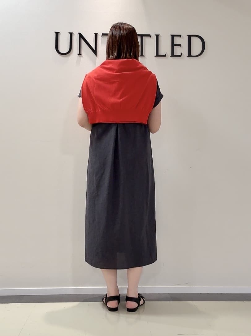YUIさんの「UNTITLED｜【UV/はっ水】リラククールワンピース」を使ったコーディネート