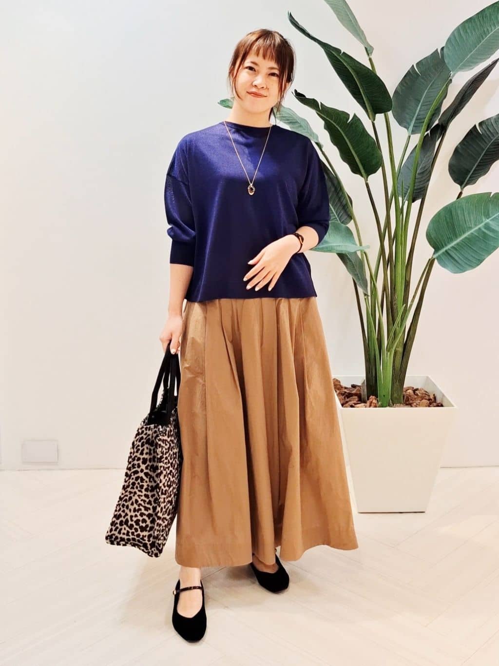 YuKaRiさんの「UNTITLED｜【選べる柄バリエ】スクエアトートバッグ」を使ったコーディネート