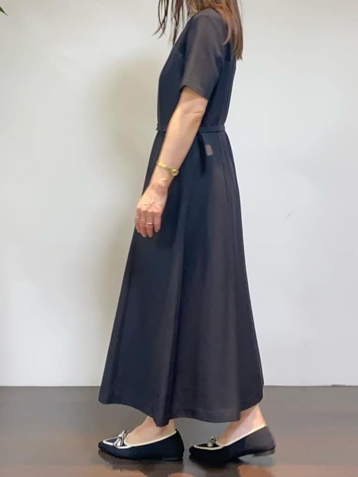 tomoさんの「UNTITLED｜【短丈/日本製】カラミ風メッシュ ノーカラージャケット」を使ったコーディネート