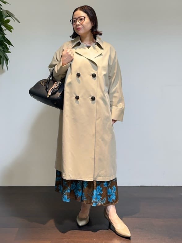 Asamiさんの「UNTITLED｜【セットアップ可/ウエストゴム】オーナメントフラワー スカート」を使ったコーディネート