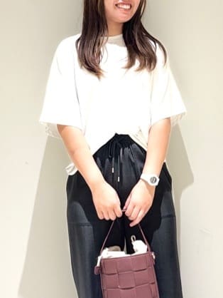 Liriさんの「Dessin｜【洗える】フレアカットソー」を使ったコーディネート