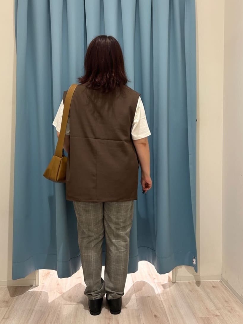 くーさんの「SHOO･LA･RUE｜【S-LL/ひんやり/UV】選べる6柄でそれぞれ欲しくなる プリントTシャツ」を使ったコーディネート