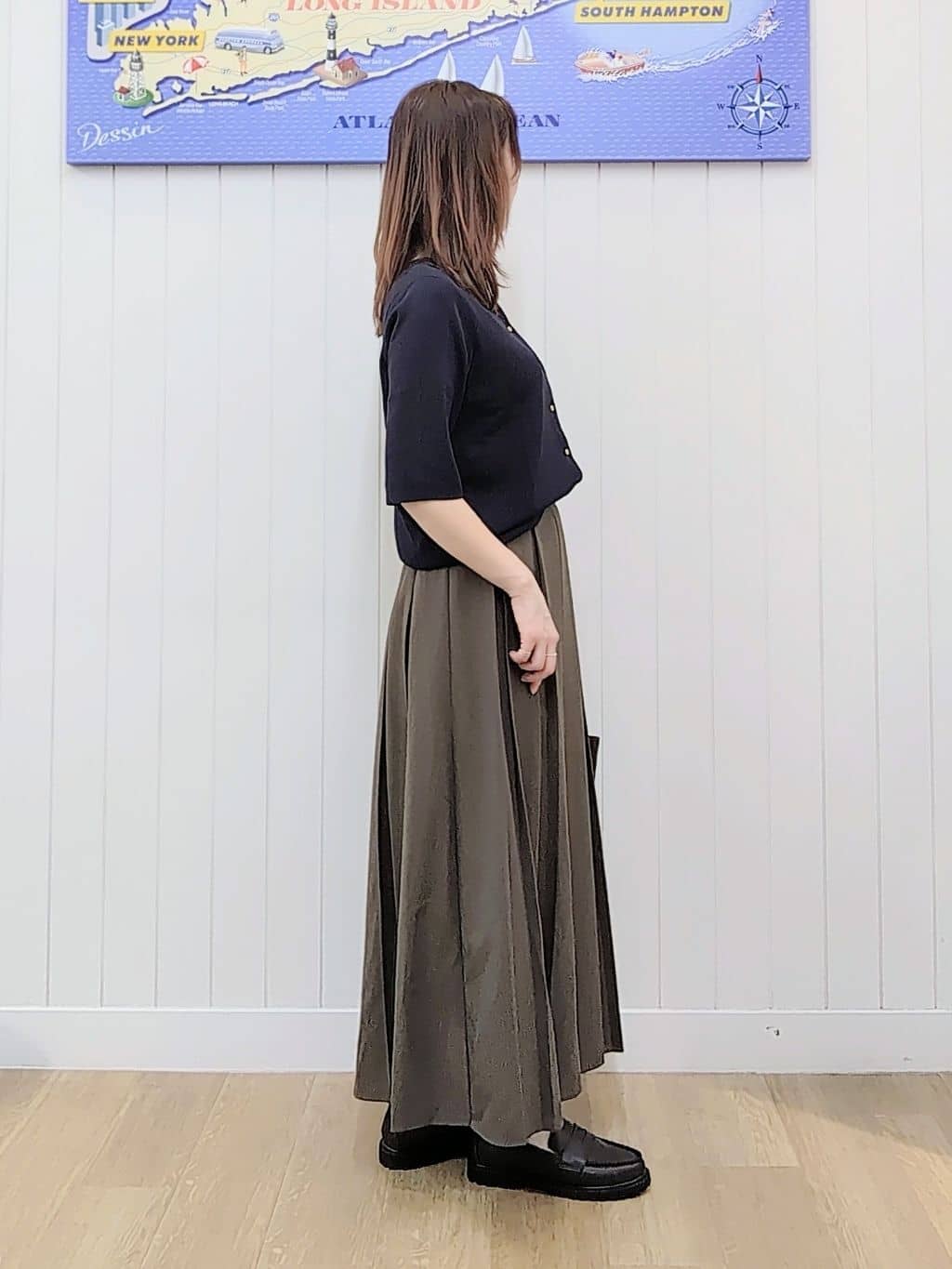 itoさんの「Dessin｜【UVカット/洗える】2WAY五分袖カーディガン」を使ったコーディネート