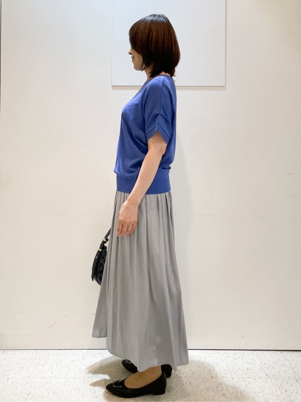 めいさんの「Reflect｜【ウエストゴム仕様／長く着られる◎】スカーチョパンツ」を使ったコーディネート