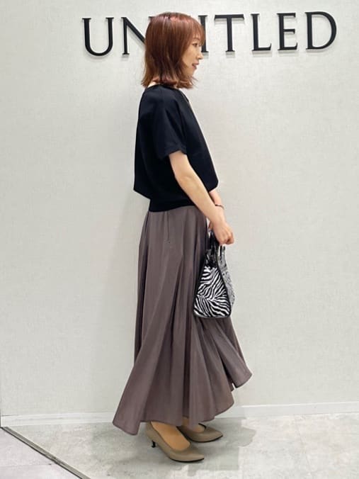 Miwaさんの「UNTITLED｜【追加】ライトダブルリングネックレス」を使ったコーディネート
