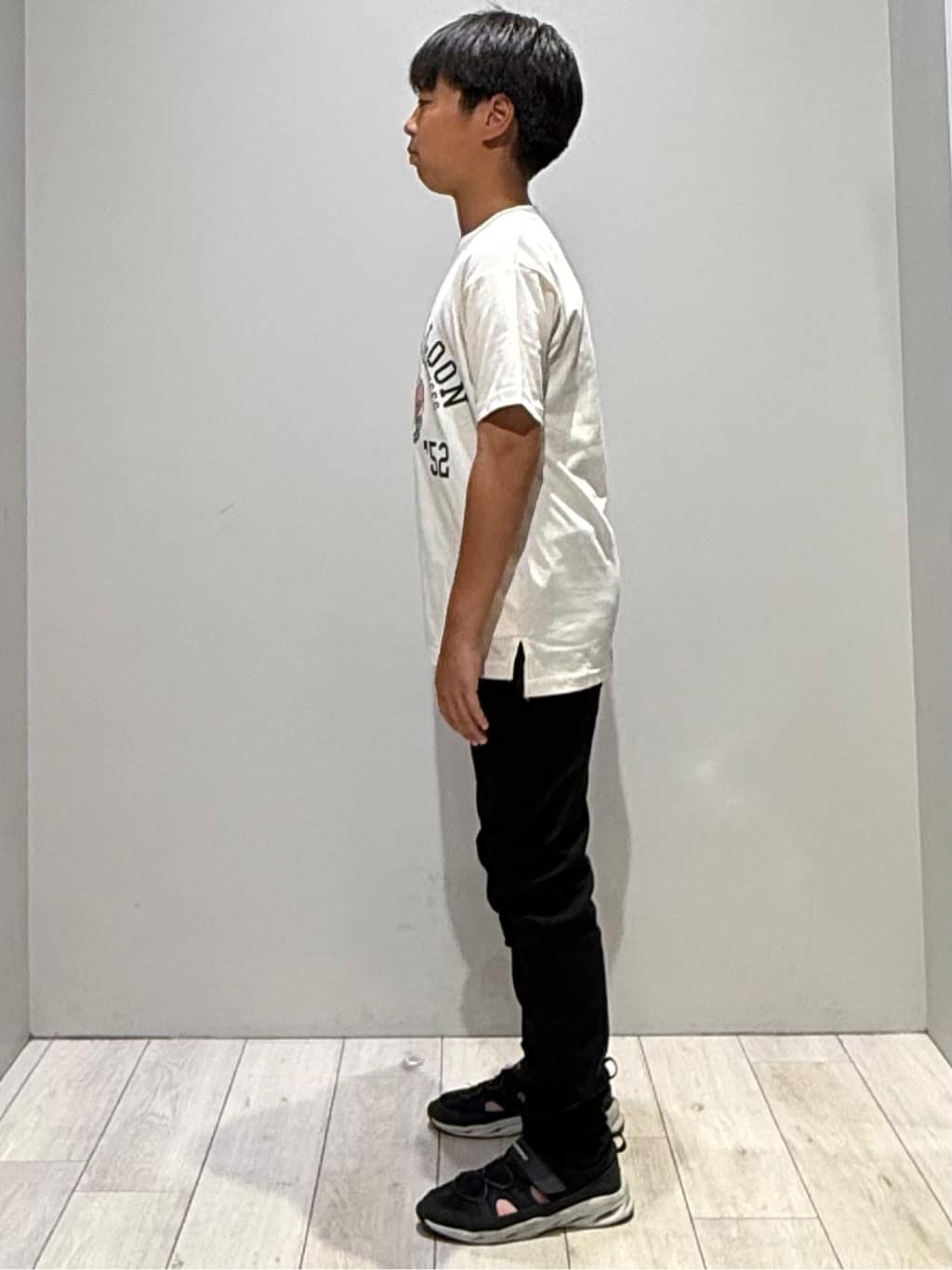 kuboさんの「THE SHOP TK｜【110－160/6色展開】コットン半袖Tシャツ/洗濯機OK」を使ったコーディネート