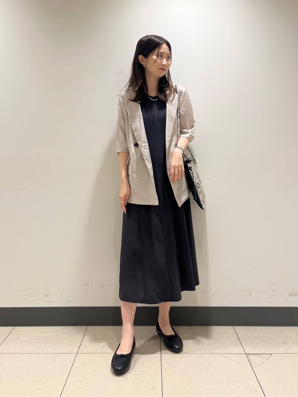 shokoさんの「INDIVI｜ライトダブルジャケット」を使ったコーディネート