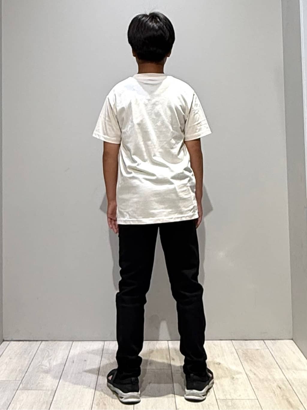 kuboさんの「THE SHOP TK｜【110－160/6色展開】コットン半袖Tシャツ/洗濯機OK」を使ったコーディネート