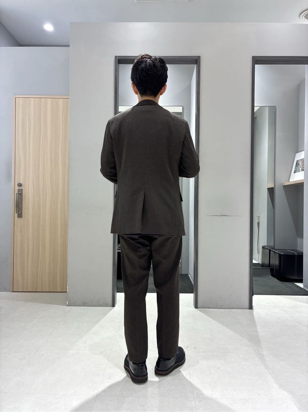 わいずみさんの「TAKEO KIKUCHI｜【None Of Stress】アクティブジャージ 千鳥 ジャケット」を使ったコーディネート