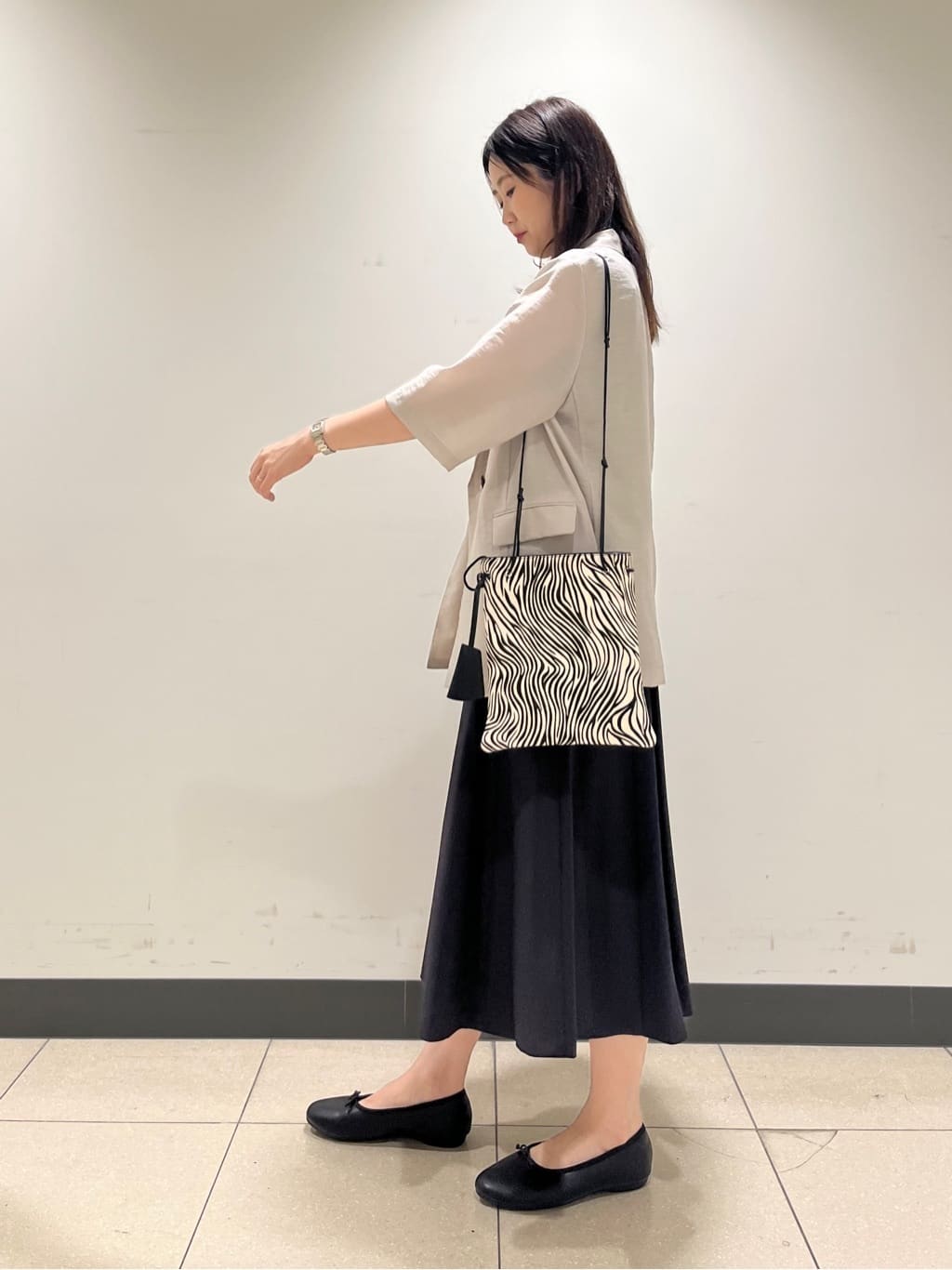 shokoさんの「INDIVI｜ライトダブルジャケット」を使ったコーディネート