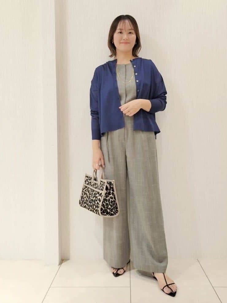 naokoさんの「UNTITLED｜【接触冷感/オールインワン/洗える】梳毛調合繊コンビネゾン」を使ったコーディネート