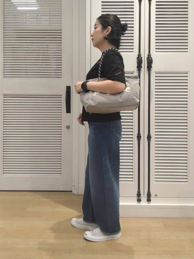kaiさんの「Dessin｜【洗える】デニムカーブパンツ」を使ったコーディネート