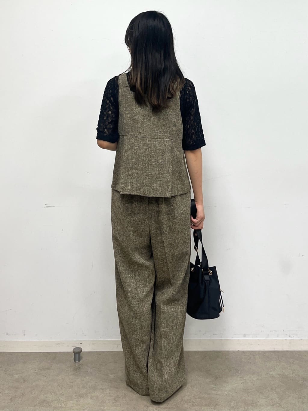 cotaniさんの「SHOO･LA･RUE｜【S-LL/5分袖】大人の抜け感 襟付きレーストップス」を使ったコーディネート