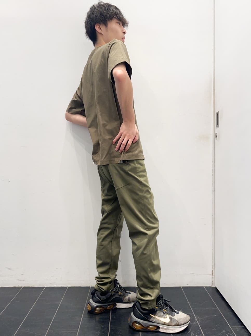 ちびちゃんさんの「THE SHOP TK｜パーフェクテックリンクス半袖Tシャツ 【接触冷感／吸水速乾／UVカット／洗濯機OK】」を使ったコーディネート