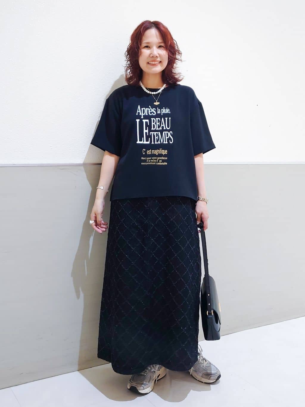 maruさんの「THE SHOP TK｜ドルマン半袖ジャケット【洗える】」を使ったコーディネート