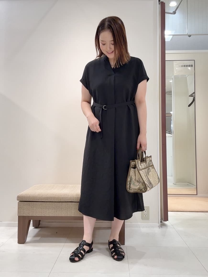 YUIさんの「UNTITLED｜【UV/はっ水】リラククールワンピース」を使ったコーディネート