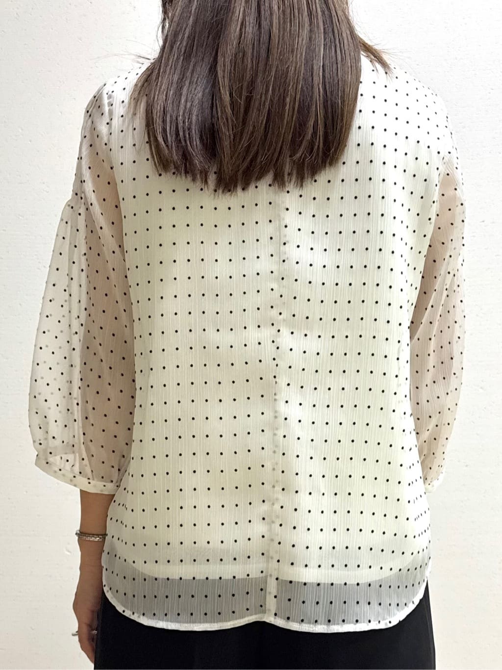 mamiさんの「INDIVI｜【着心地◎！】タックワイドパンツ」を使ったコーディネート