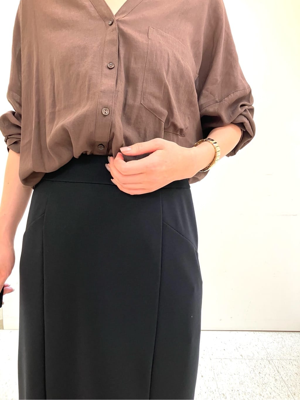kozuさんの「Reflect｜【体型カバー】シャツ風カーディガン」を使ったコーディネート