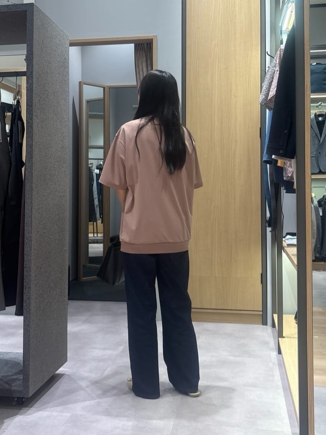 よぴさんの「TAKEO KIKUCHI｜【COOL CITY WEAR】テーラードTシャツ /接触冷感」を使ったコーディネート