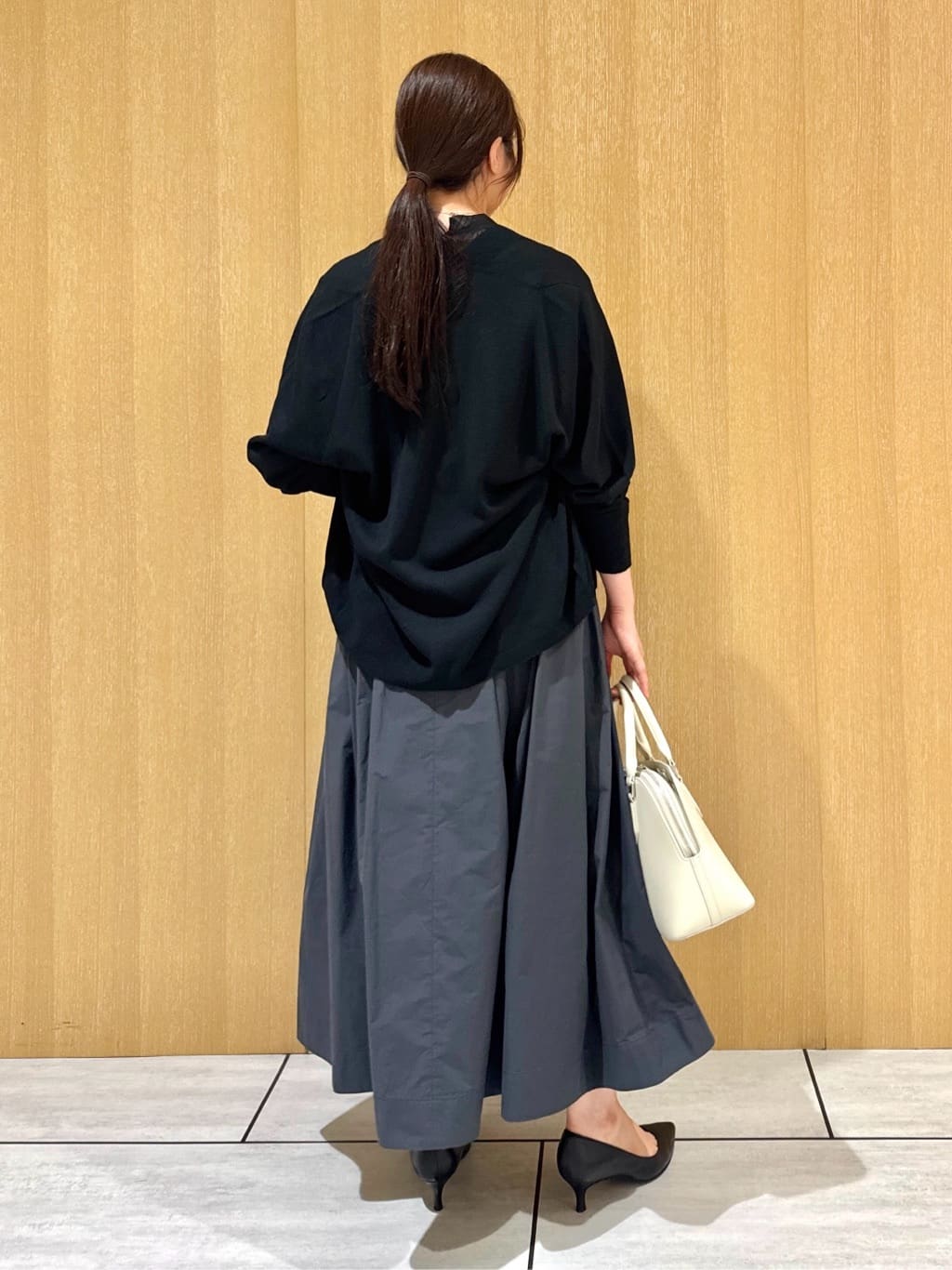 nanaさんの「UNTITLED｜【シアー】チェックスタンドネックブラウス」を使ったコーディネート