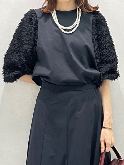 Miwaさんの「UNTITLED｜【ストレッチ素材/撥水加工】バルーンスカート」を使ったコーディネート