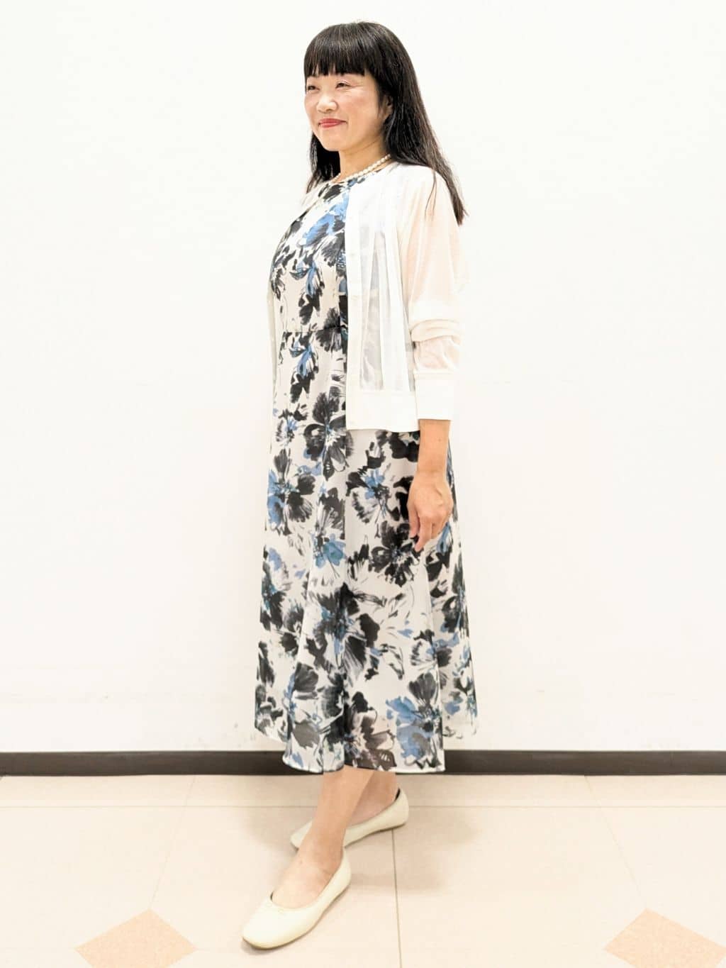 ともさんの「UNTITLED｜【セレモニー】淡水パールショートネック」を使ったコーディネート