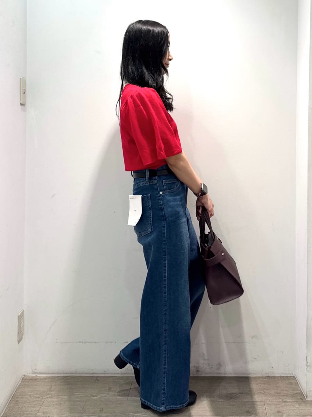 yuicciさんの「OPAQUE.CLIP｜チェーン&times;フェイクパール マンテルネックレス」を使ったコーディネート