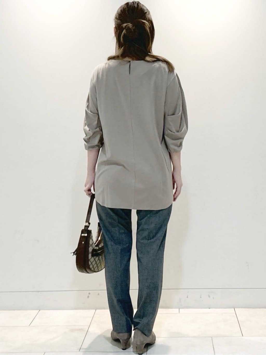 S&auml;K&iuml;さんの「Reflect｜【私のパンツ／手洗い可】ベーシックテーパードパンツ」を使ったコーディネート