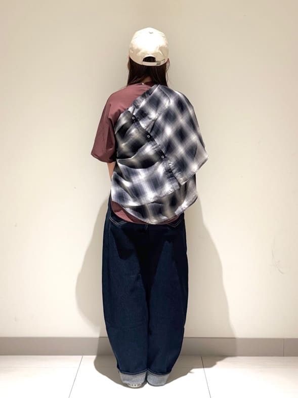 Liriさんの「Dessin｜【洗える】デニムカーブパンツ」を使ったコーディネート