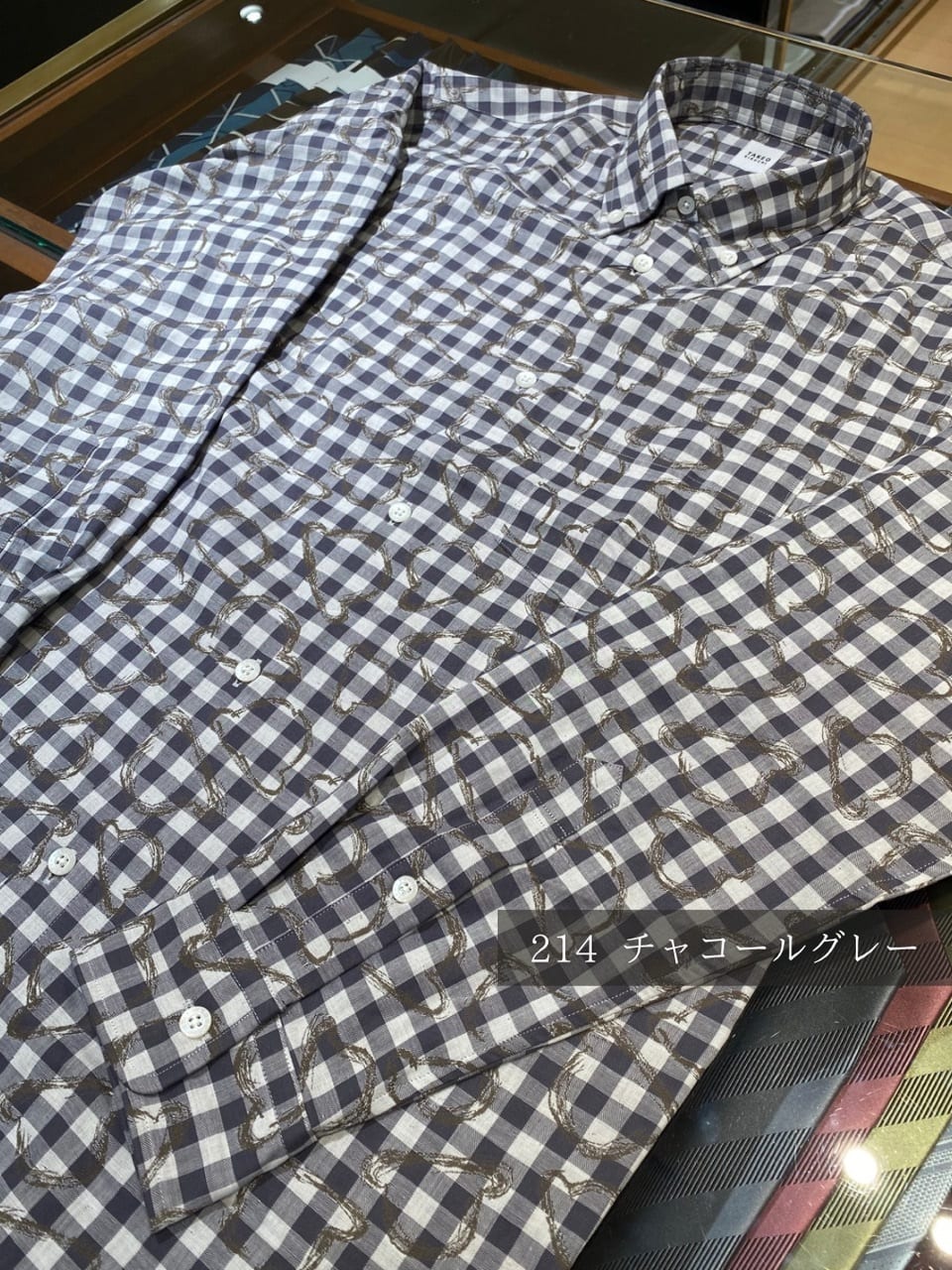 小南大和さんの「TAKEO KIKUCHI｜チェックボーラーガーゼシャツ」を使ったコーディネート