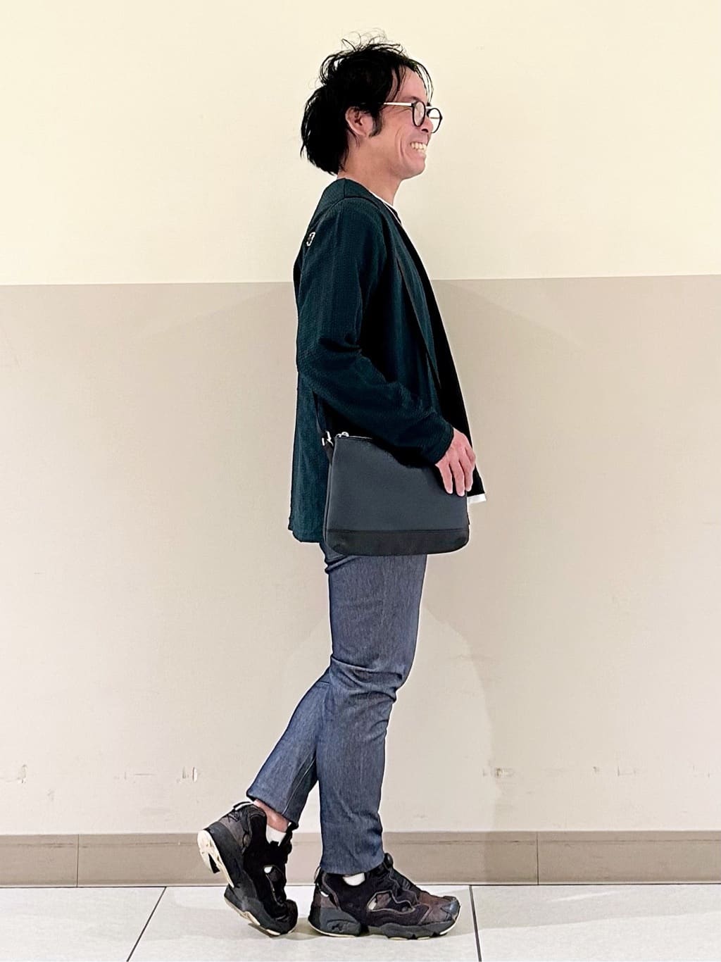 KENJI Iさんの「THE SHOP TK｜ランダムワッフル半袖Tシャツ 【洗濯機ＯＫ】」を使ったコーディネート