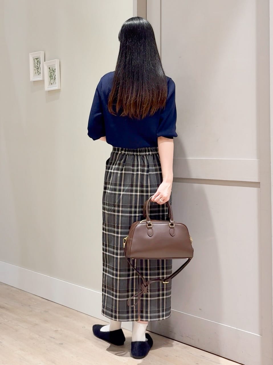 Mayuさんの「grove｜ひんやり多機能・やわらかドライタッチ五分袖プルオーバー」を使ったコーディネート