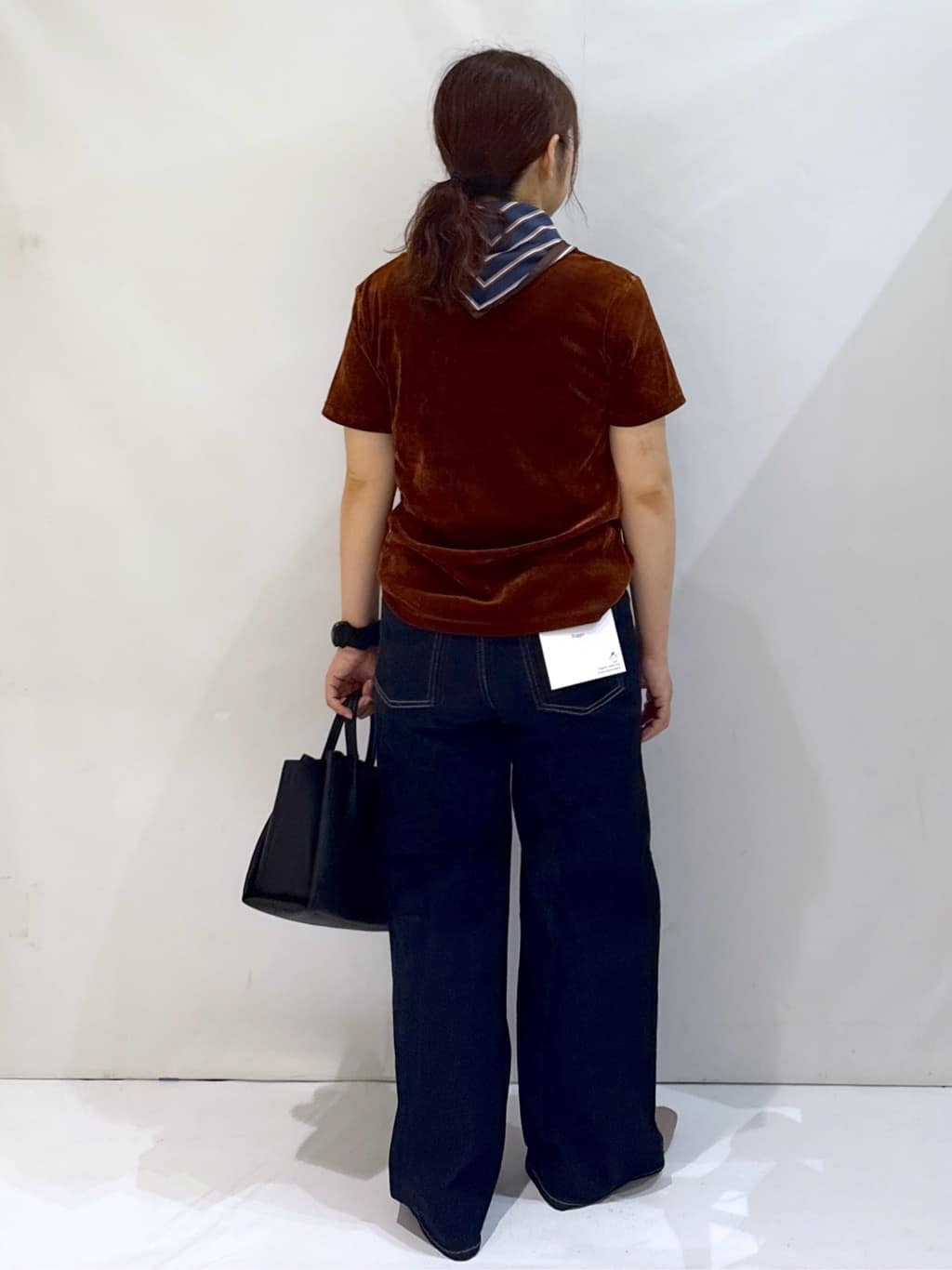 nakkoさんの「OPAQUE.CLIP｜フロッキーチュールTシャツ【洗濯機洗い可】」を使ったコーディネート