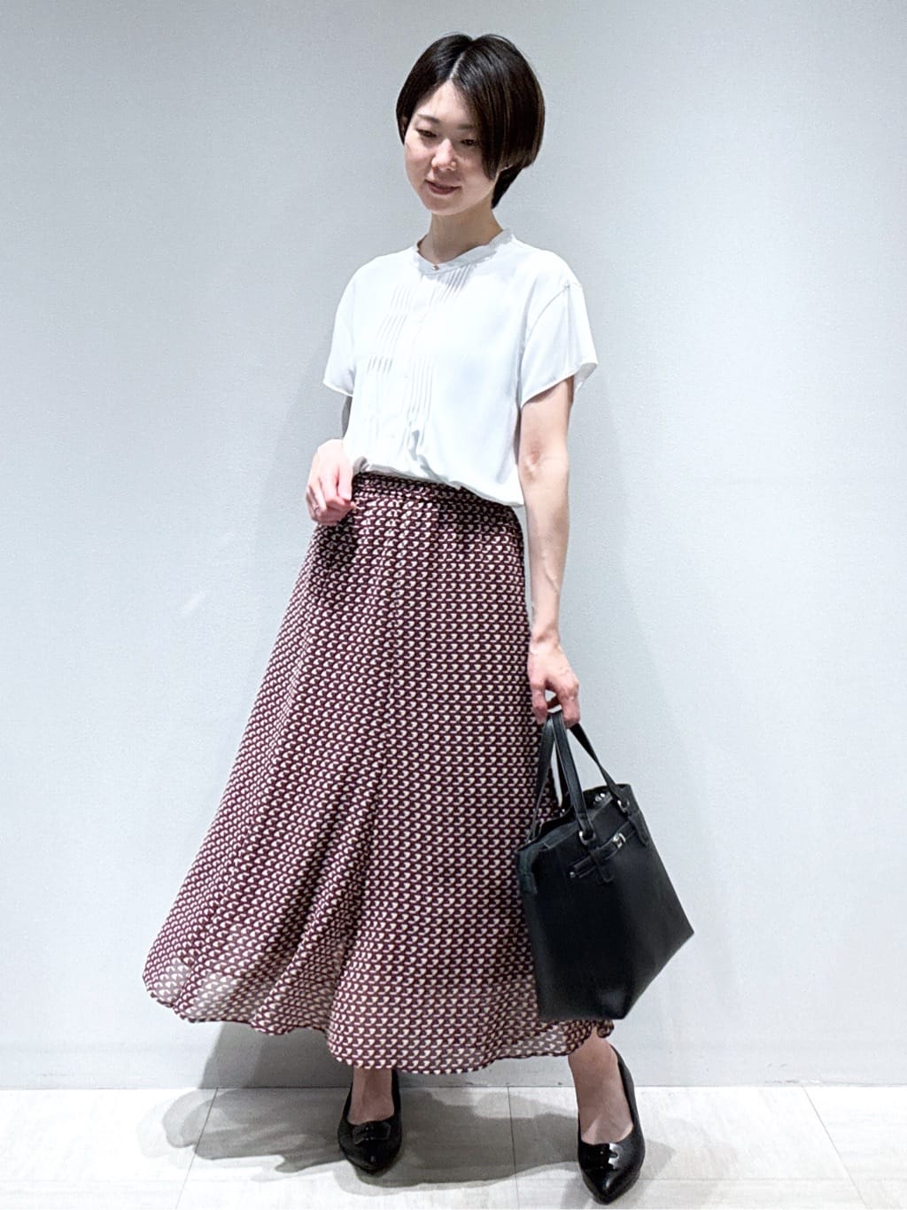 まちこさんの「Reflect｜【たっぷり収納！／通勤におすすめ】&rsquo;25秋冬毎日ミディアムバッグ」を使ったコーディネート