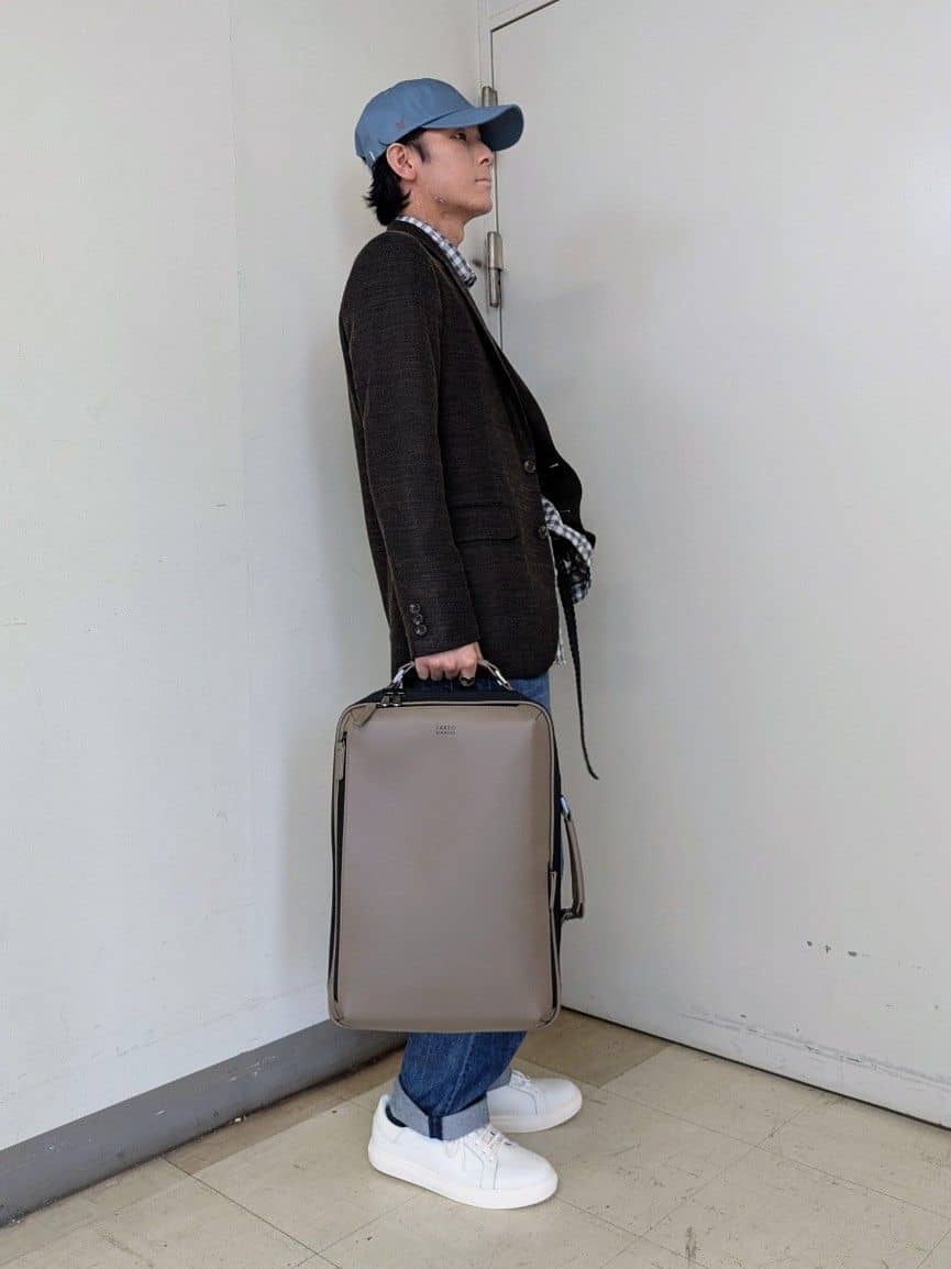 ryoさんの「TAKEO KIKUCHI｜【Sサイズ～】ラッセルメッシュ ジャケット」を使ったコーディネート