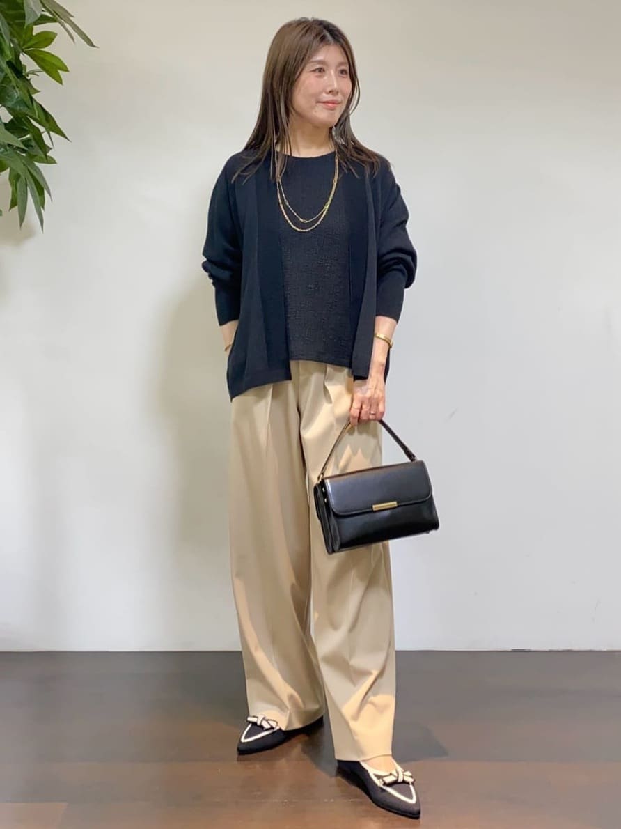 tomoさんの「UNTITLED｜コットンキャミソール」を使ったコーディネート