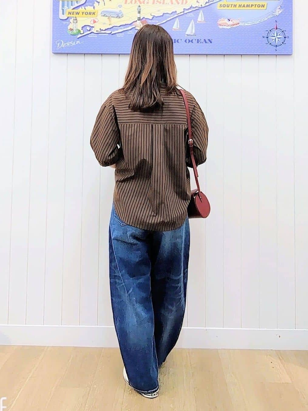 itoさんの「Dessin｜【洗える】フリルバンドカラー五分袖ブラウス」を使ったコーディネート