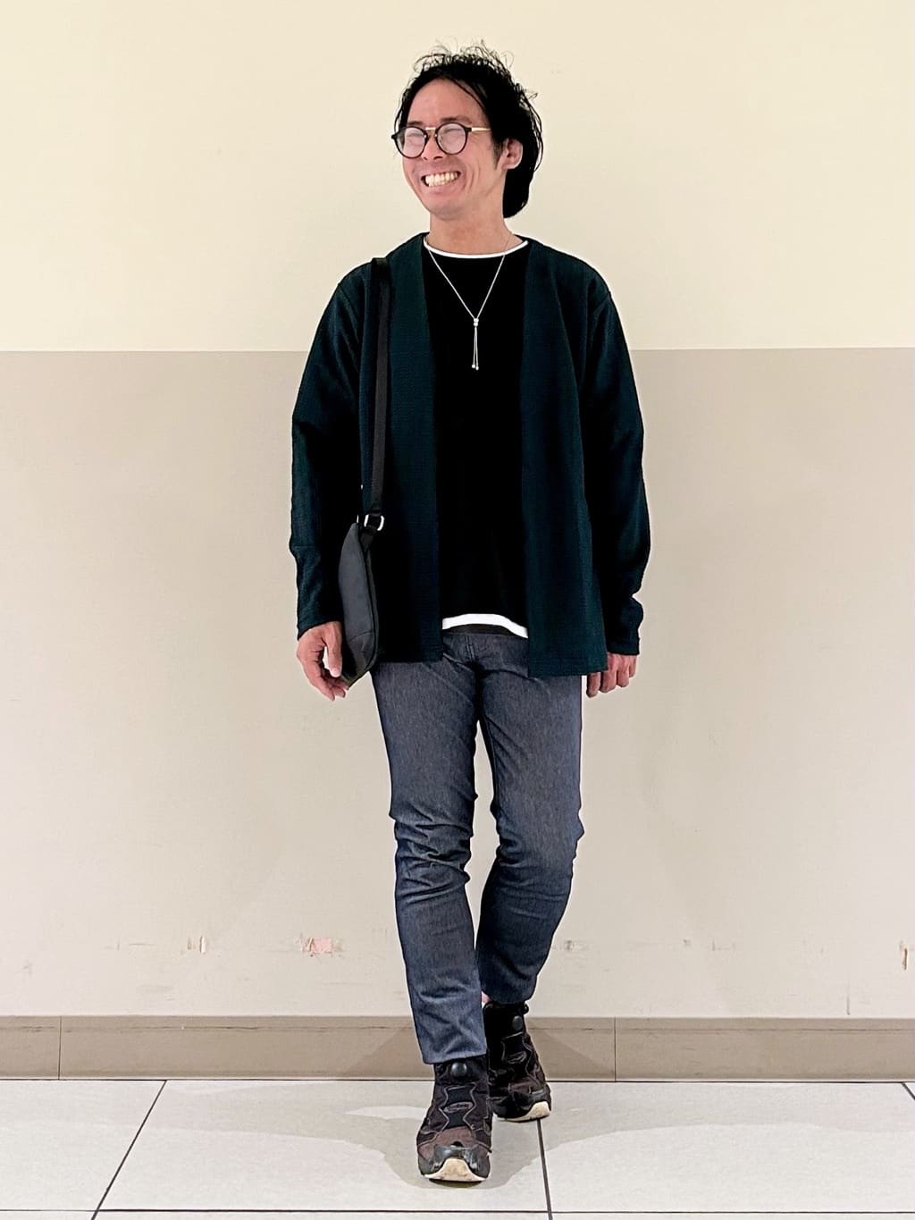 KENJI Iさんの「THE SHOP TK｜ランダムワッフル半袖Tシャツ 【洗濯機ＯＫ】」を使ったコーディネート