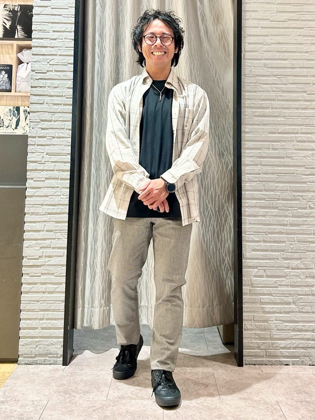 KENJI Iさんの「THE SHOP TK｜ドレスクールシャツ　【イージーケア/通気性/速乾】」を使ったコーディネート